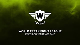 World Freak Fight League 1  Press Conference One [upl. by Estel]