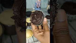 Cupcake Frosting technique trending viralvideo viralshorts shorts new cake cakedesign food [upl. by Daloris]