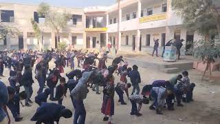 TDS Inter College Kurra Chitterpur Agra Morning PT tdsintercollege school schoolactivity [upl. by Ecidnarb]