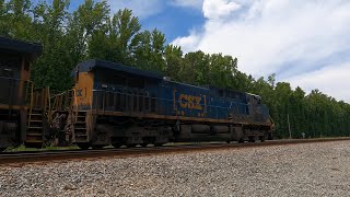 PERFECT NF K5LA on CSXT 141 as a Short M422 FLIES Past Arkendale VA  6252024 [upl. by Neved]