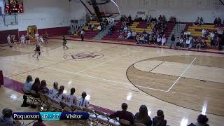 Poquoson Varsity Girls Basketball vs Bruton [upl. by Rab842]