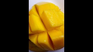 Mango schneiden  so einfach gehts shorts  How to cut a Mango shorts 🥭🥭🥭 [upl. by Stelu]