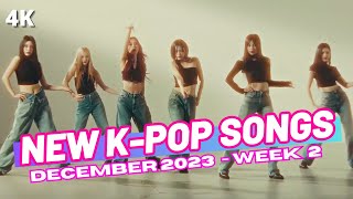 NEW KPOP SONGS  DECEMBER 2023 WEEK 2 [upl. by Paulita]