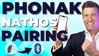 Phonak Nathos Nova Hearing Aid Bluetooth Pairing amp MyPhonak App Setup in 3 Steps [upl. by Nirok]