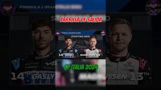 PARRILLA DE SALIDA F1  GP ITALIA  MONZA 2024 [upl. by Lacram]