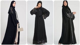 Latest Black Abaya Collection  New Burka collection  Dubai abaya Collection  Abaya Fashion [upl. by Mollie]