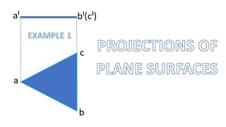 PROJECTION OF PLANES EXP1 TRIANGLEENGG GRAPHICS  LEARN AND DRAW [upl. by Grethel]