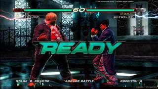 Tekken 6 Bob vs Jin Kazama HD Xbox 360 [upl. by Kwarteng832]