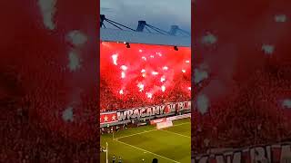 Europa League  Qualification Wisla Krakow vs Llapi football ultrasworld pyro ultrasmentality [upl. by Ciel]