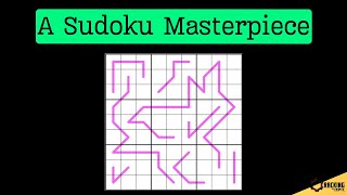 A New Sudoku Masterpiece 100 55 Difficulty [upl. by Adest815]