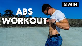 8 Minute ABS WORKOUT [upl. by Kramer]