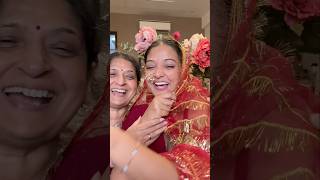 Shaadi ko 32 YEARS ho gaye 😨🥺recreating Mums wedding look😱grwm dulhan wedding [upl. by Nysa]