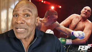 EVANDER HOLYFIELD EXPLAINS WHY TYSON FURY LOST TO OLEKSANDR USYK BREAKS DOWN FIGHT [upl. by Kcirdes]