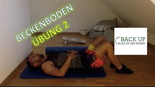 Beckenboden Übung 2 [upl. by Atworth741]