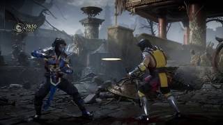 Mortal Kombat 11  Basic Tutorial Fatal Blows and Amplified Special Moves Scorpion Gameplay 2019 [upl. by Ashatan]