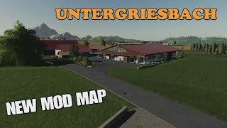 quotUNTERGRIESBACHquot New Mod Map TourReview on Farming Simulator 19 Console PS5 FS19 [upl. by Gula]