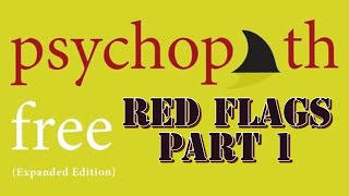 Psychopath Free Book Red Flags Pt 1Diagnosed Narcissist Explains 🚩 psychopath narcissist [upl. by Rob]