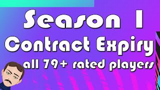 CONTRACT EXPIRY  FREE TRANSFER  FIFA 21 Career Mode Season 1 [upl. by Haeel]