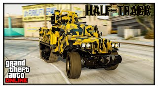 Bravado Halftrack Detailed Customization and Gameplay  GTA Online [upl. by Pears782]