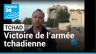 Victoire quotdécisivequot de larmée tchadienne face aux rebelles • FRANCE 24 [upl. by Lonne]