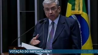 Discursos do impeachment Garibaldi Alves Filho PMDBRN [upl. by Alastair]