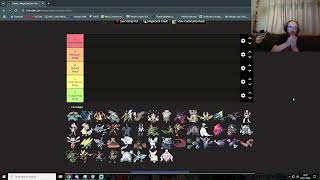 Dragon Type Pokemon Trainer Pokemon Tierlist for fun MEGA pokemon Twitch VoD [upl. by Gottuard]