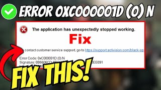 How to Fix Black Ops 6 Error 0xC000001D 0 N [upl. by Varipapa]