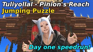 FFXIV  Tuliyollal Pinions Reach  New Jumping Puzzle Speedrun [upl. by Bernadina561]