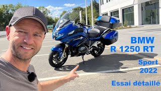 BMW R1250 RT Sport Pack 2022  Essai détaillé [upl. by Fabria]