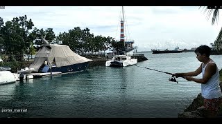 We Explore Porter Marina And Do Some Fishing in Liloan Cebu Philippines [upl. by Kyriako862]