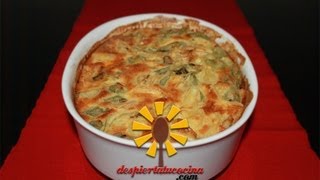 Cómo preparar un souflé de verduras y pasta [upl. by Ahtnammas262]