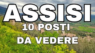 Weekend ad Assisi 10 posti da vedere [upl. by Eisso]