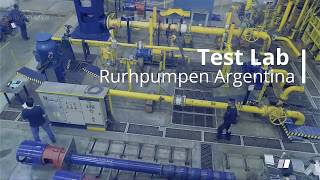 Vertical Pump Test  RP Argentina [upl. by Eleahcim]