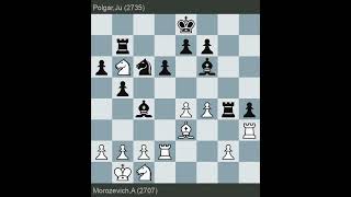 FIDE World Championship 2005  Morozevich vs Polgar  Round 12 [upl. by Einreb]