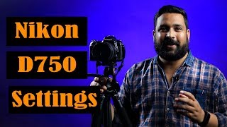 Nikon D750 Camera setting [upl. by Neerac]