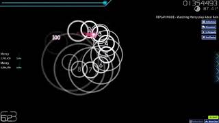 osu  Adust Rain  Seven Style Mizuki [upl. by Enttirb]