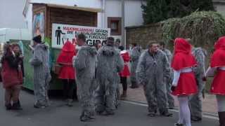 Fasnachtsumzug Hagenbach Kreis Germersheim Germany 1722015 T2 [upl. by Meehar]