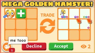 🐹😱 NO WAY THEY OFFERED MEGA GOLDEN HAMSTER WITH VERY GOOD ADDS WIN FAIR OR LOSE adoptme [upl. by Frech]