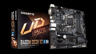 Gigabyte B460M DS3H V2 Motherboard Unboxing and Overview [upl. by Lukash]