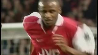 Patrick Vieira Goal vs Man Utd [upl. by Eidak]