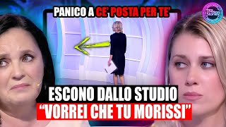 Cè Posta per te Luana sconvolge lo studio quotvorrei che tu morissi farò i santiniquot [upl. by Ferdinand884]