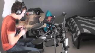 Klaxons quotAtlantis To Interzonequot Drum Cover [upl. by Feldstein399]