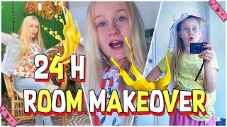 24 STUNDEN SUMMER ROOM MAKEOVER  MaVie Noelle Vlog Dekoration [upl. by Rocky936]