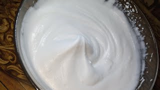 How To Make Whipped Cream  Cake Frosting  Shorts WhippedCream FoodieMood [upl. by Atiluj]