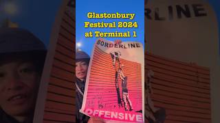 【Banksys poster】 Glastonbury festivalでバンクシーのポスターをGet🤩 [upl. by Nannie]