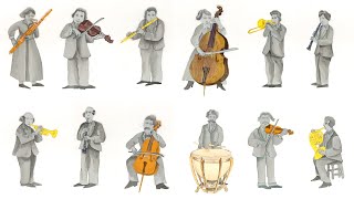 Impariamo gli strumenti musicali  I suoni dellorchestra di Bimbi Urrà [upl. by Gunthar549]