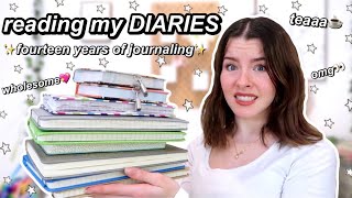 reading my old DIARIES  I’ve been journaling for 14 years [upl. by Cato267]