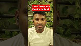 South Africa Visa Free for Indians shorts tamilvlog travel southafrica [upl. by Kassey594]