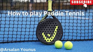 How to play Paddle Tennis Arena Karachi [upl. by Blaire]