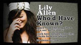 Lily Allen  Whod Have Known Official Audio [upl. by Anelehs755]